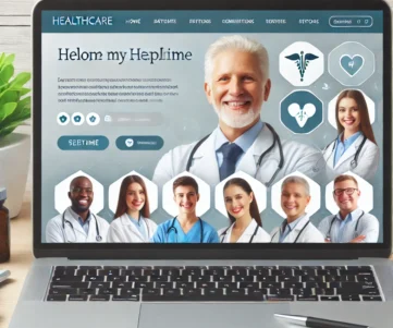 website design for healthcare